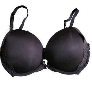 VICTORIA'S SECRET Black Lace "Dream Angels" Bra 32DD